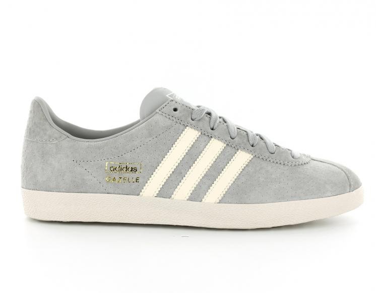 adidas gazelle femme grise et blanche